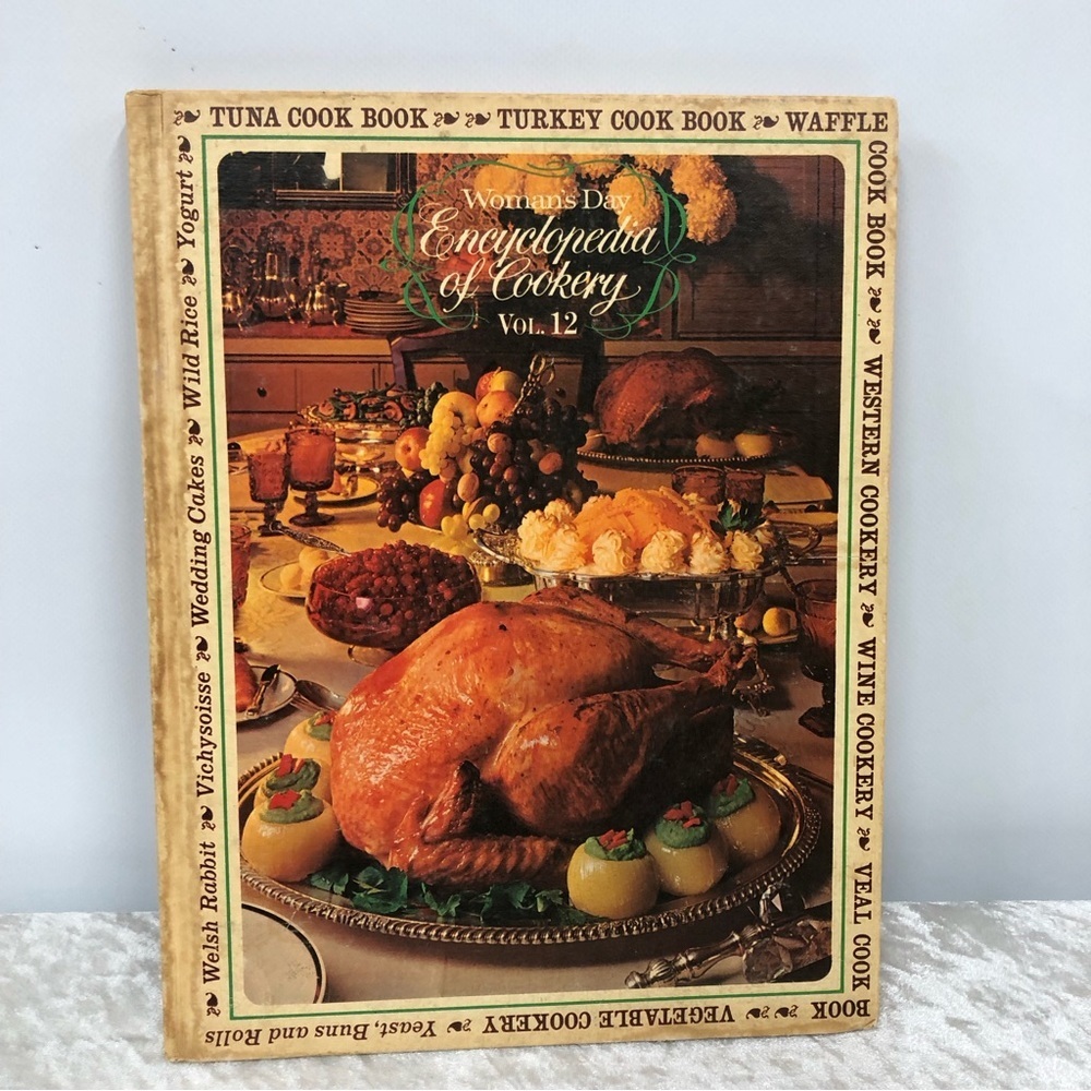 Vintage cookbook recipes Woman’s Day Encyclopedia of cookery volume 12
